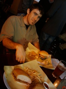 Moses at the Porter's Pub at UCSD
