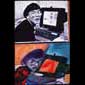 Self Portrait Tryptich, parts 1 and 3