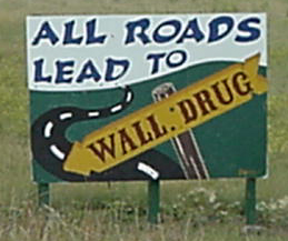 All roads lead to Wall Drug