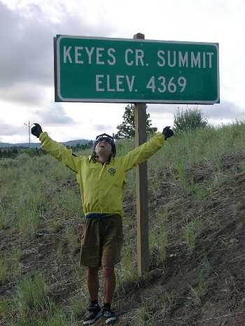 Keyes Creek summit