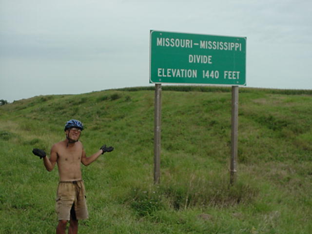 Missouri-Mississippi Divide